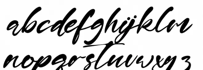 MarioEmma Font LOWERCASE