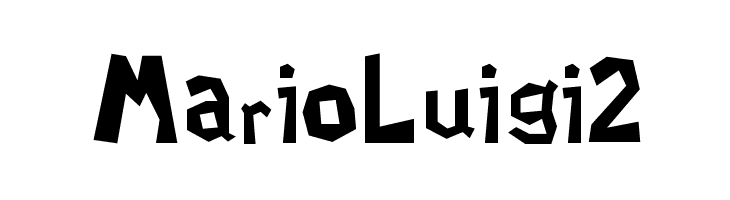 MarioLuigi2  免费字体下载