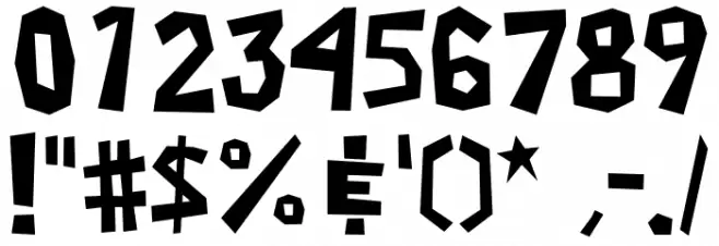 MarioLuigi2 Font OTHER CHARS