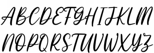 Mariolite Personal Use Schriftart Groß