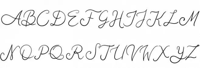 Marionite フォント 大文字