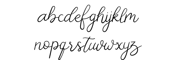 Marionite Font LOWERCASE