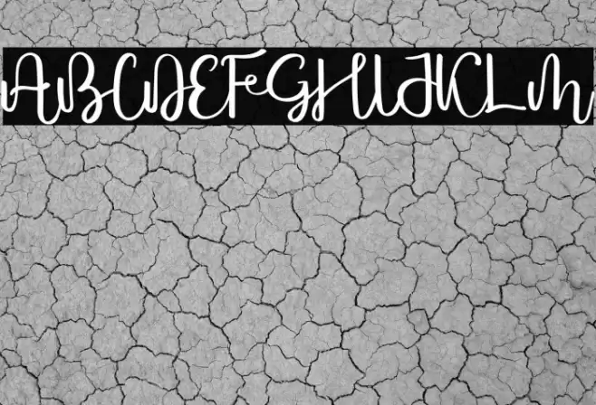 Mariosha Font examples