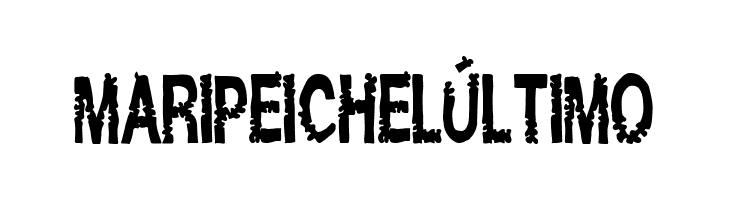 Maripeich el Último  Descarca Fonturi Gratis
