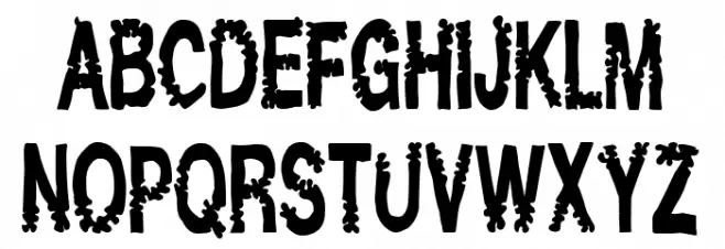 Maripeich el Último 字体 大写
