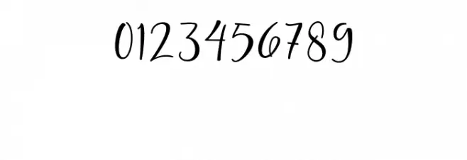 MariposaScriptDemo Font OTHER CHARS