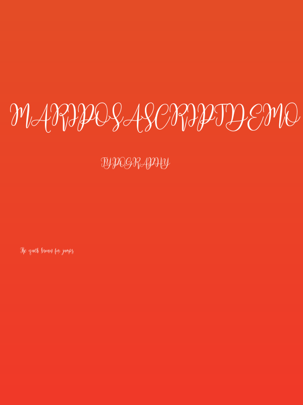 MariposaScriptDemo Poster