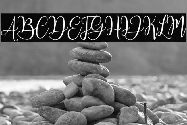 MariposaScriptDemo Font examples