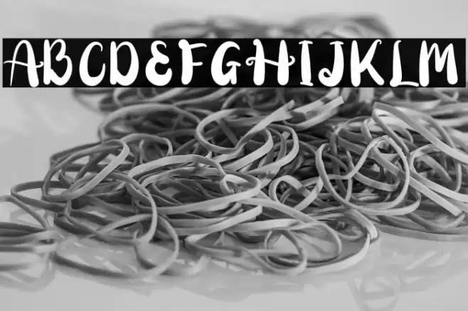 Mariposha Font examples