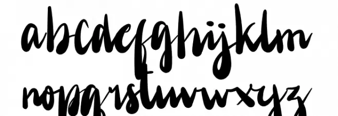 Mariposha फ़ॉन्ट लोअरकेस