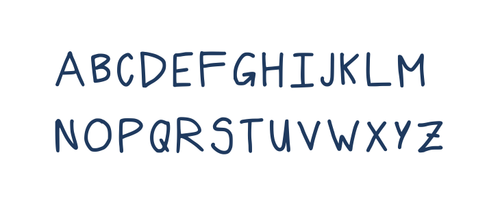 Marisa Handwriting Regular Uppercase