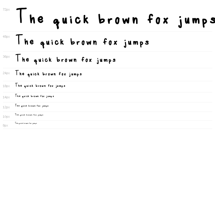 Marisa Handwriting Regular Waterfall