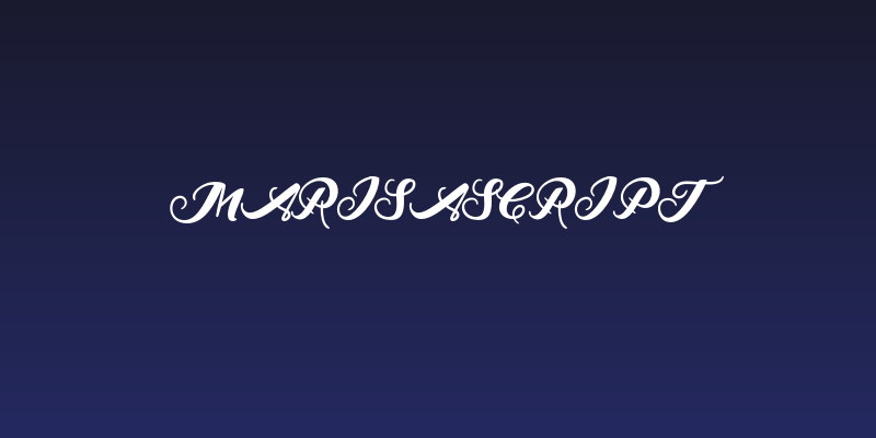 MarisaScript Social Header