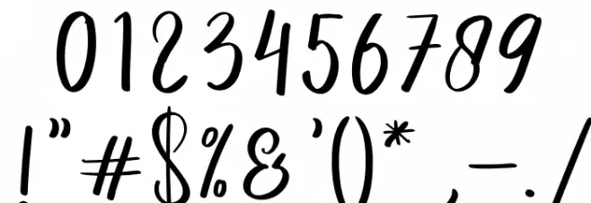 Marisaka Font OTHER CHARS