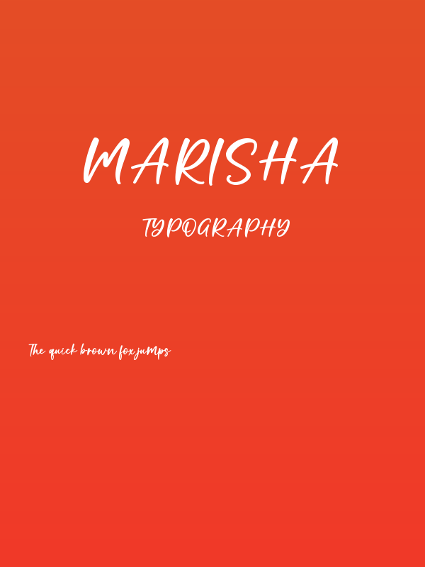 Marisha Poster