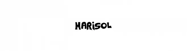 Marisol  免费字体下载