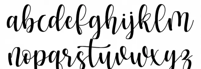 Marista خط أحرف صغيرة