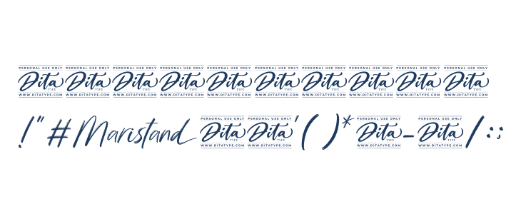 Maristand Personal Use Other Characters