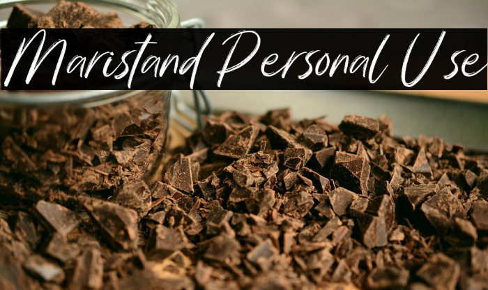 Maristand Personal Use Example 3