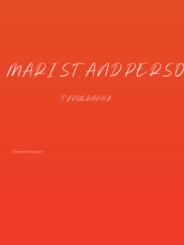 Maristand Personal Use Poster