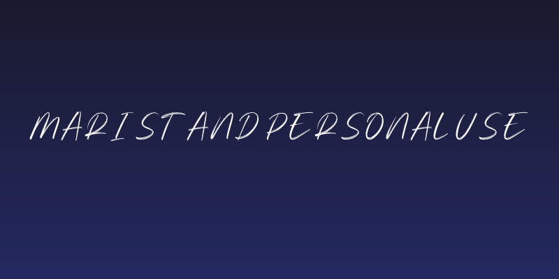 Maristand Personal Use Social Header