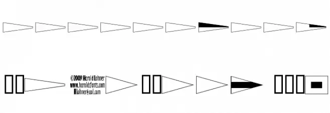 Maritime Flags Black Font OTHER CHARS