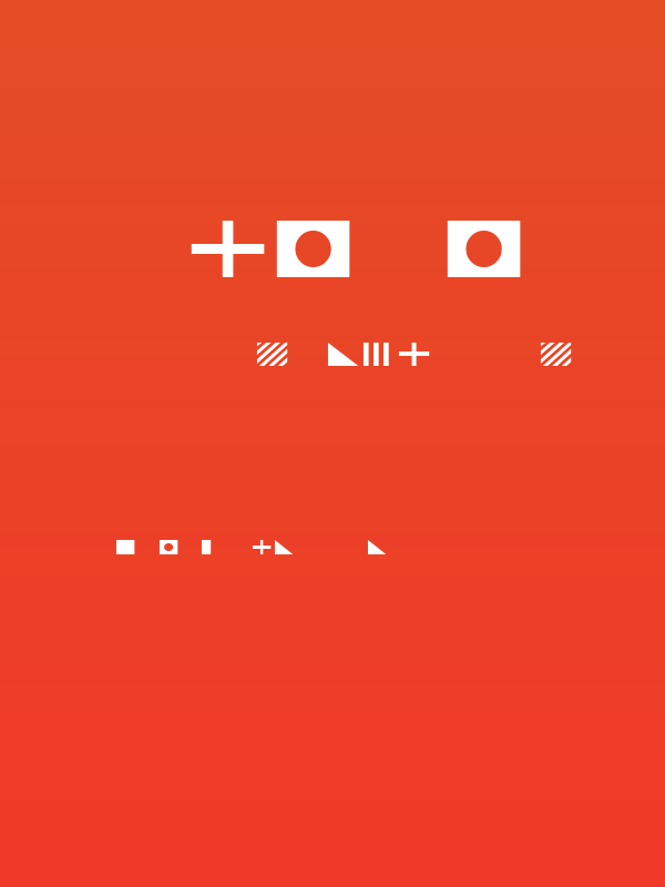 Maritime Flags Yellow Poster