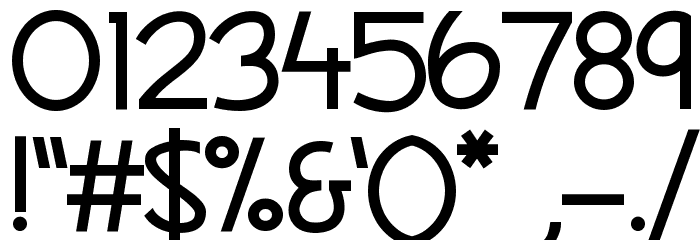 Maritime Sans Bold Font OTHER CHARS