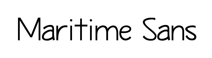 Maritime Sans  Free Fonts Download