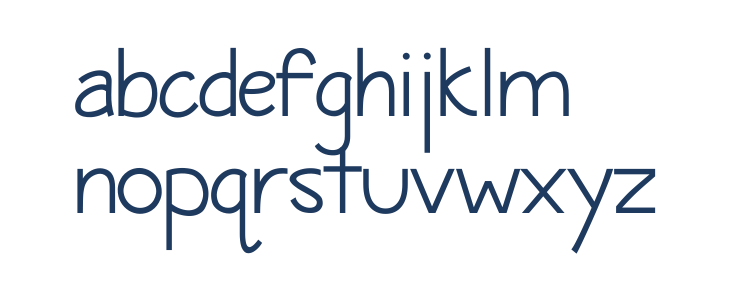 Maritime Sans Lowercase