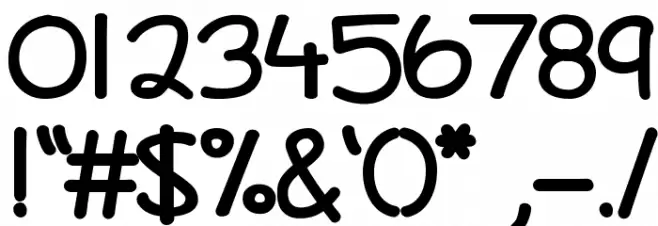 Maritime Tropical Bold Font OTHER CHARS