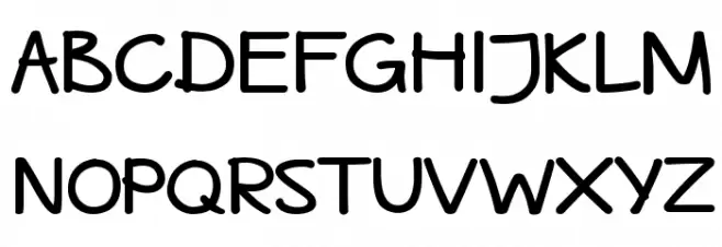 Maritime Tropical Bold Font Litere mari