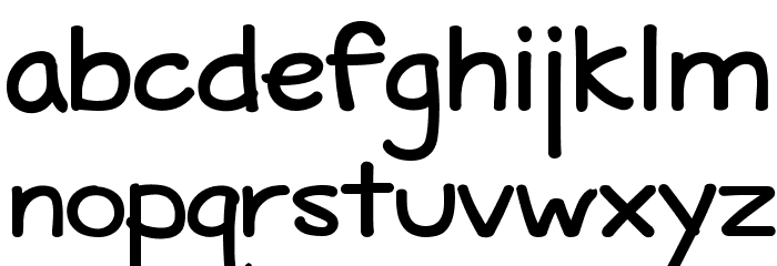 Maritime Tropical Bold Font LOWERCASE