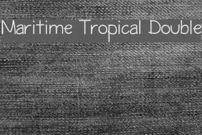 Maritime Tropical Double Font examples