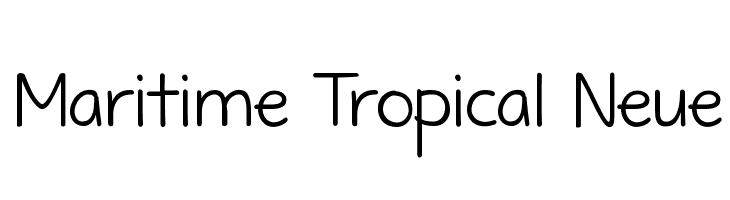 Maritime Tropical Neue  Descarca Fonturi Gratis