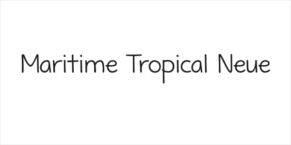 Maritime Tropical Neue Logo