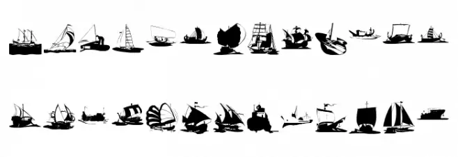 Maritime Font UPPERCASE