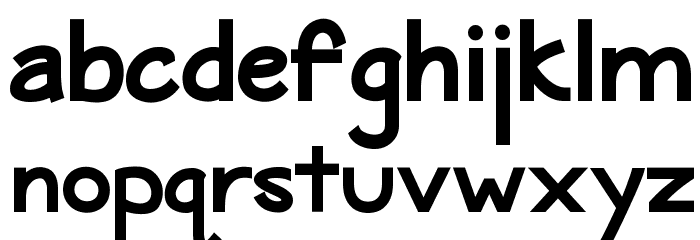 MaritimeSans ExtraBold Font LOWERCASE