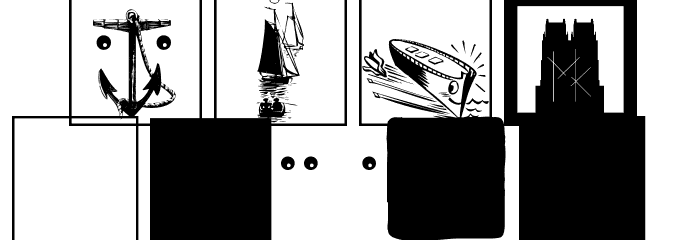 MaritimeSquares Font OTHER CHARS