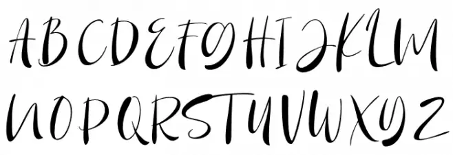 Maritosca DEMO-Regular Schriftart Groß
