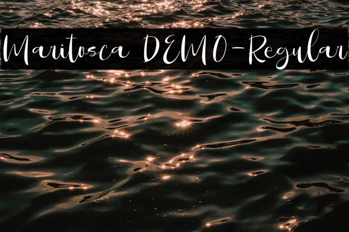 Maritosca DEMO-Regular Example 1
