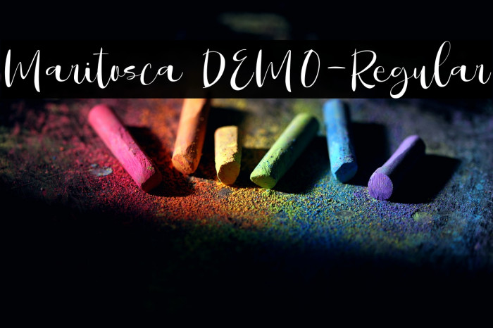 Maritosca DEMO-Regular Example 3