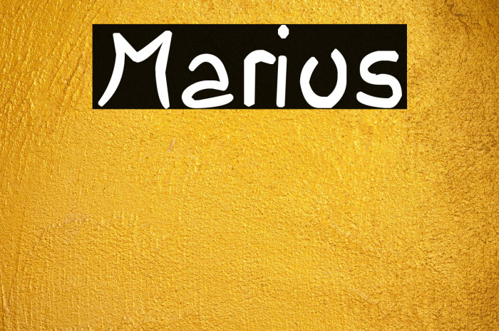 Marius Example 2