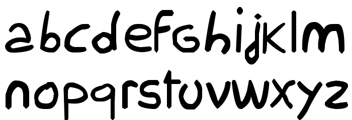 Marius Font LOWERCASE