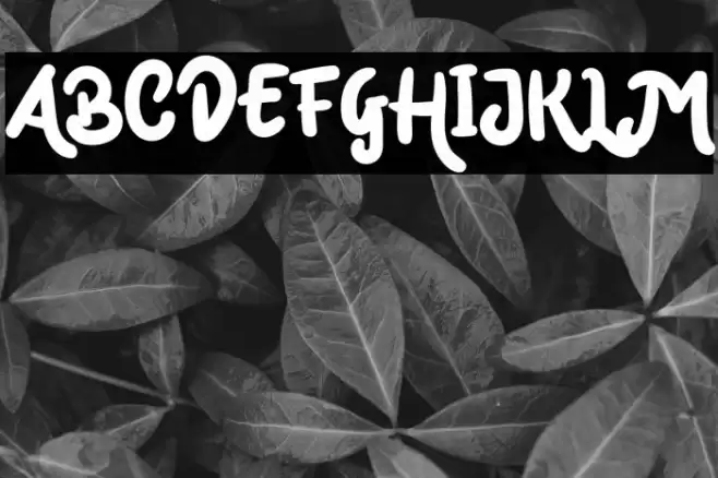 Mark Catynia Font examples