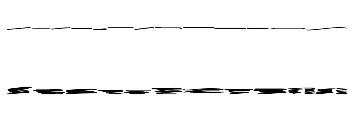 Mark It! Font LOWERCASE