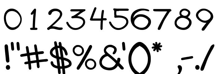 Mark Market Font OTHER CHARS