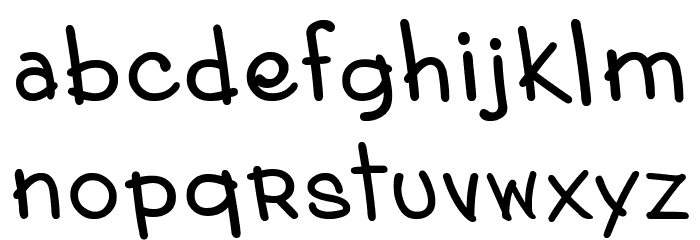 Mark Market Font LOWERCASE