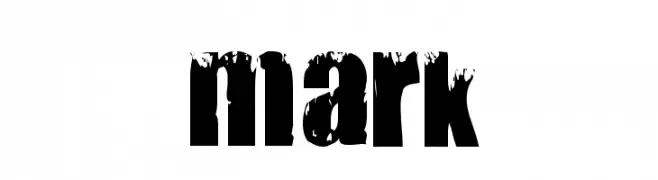 Mark  Frei Schriftart Herunterladen