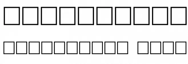 Mark Font Alte caractere